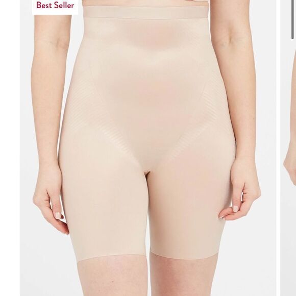 SPANX Thinstincts 2.0 high rise , mid thigh shaper!  NEW - Picture 5 of 6